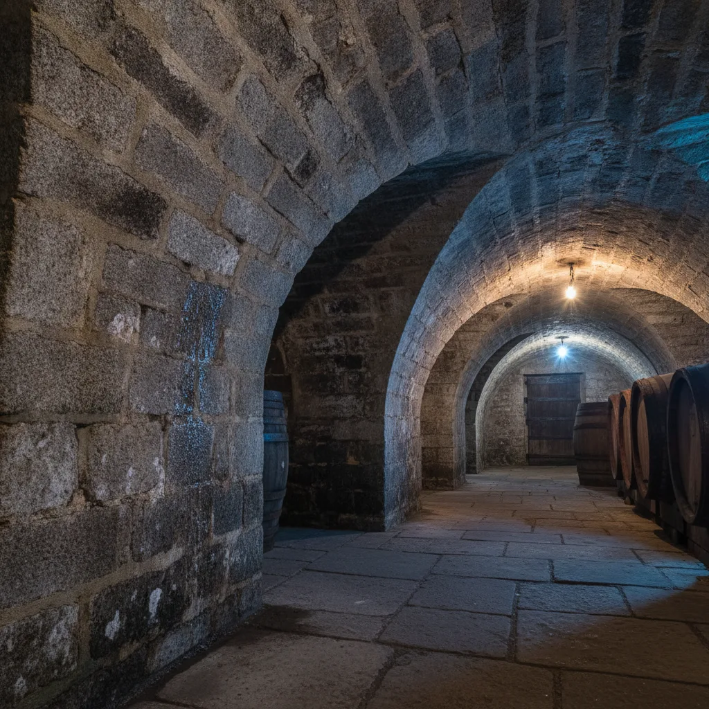 humidité cave voûtée
