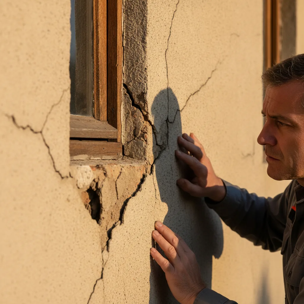 Fissure structurelle ou superficielle, savoir la repérer - fissure structurelle superficielle